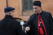 Vatican City : His Beatitude Moran MorBechara Boutros al-RahiCardinalPatriarch of Antioch. VII general congregation of Cardinals before the election of Pope Francis. Photo: Gustavo Kralj/Gaudiumpress
