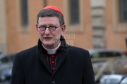 Vatican City: Cardinal Rainer Maria Woelki  - IX Congregation of Cardinals before the election of Pope Francis. Photo: Gustavo Kralj/GaudiumpressImages