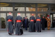 Vatican City : VII general congregation of Cardinals before the election of Pope Francis. Photo: Gustavo Kralj/Gaudiumpress