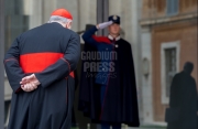 Vatican City : VII general congregation of Cardinals before the election of Pope Francis. Photo: Gustavo Kralj/Gaudiumpress