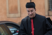 Vatican City : His Beatitude Moran MorBechara Boutros al-RahiCardinalPatriarch of Antioch. VII general congregation of Cardinals before the election of Pope Francis. Photo: Gustavo Kralj/Gaudiumpress