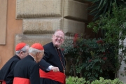 Vatican City : cardinal Dolan - VII general congregation of Cardinals before the election of Pope Francis. Photo: Gustavo Kralj/Gaudiumpress