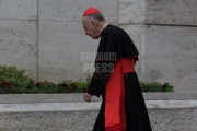 Vatican City : Camillo  cardinal Ruini - .VII general congregation of Cardinals before the election of Pope Francis. Photo: Gustavo Kralj/Gaudiumpress