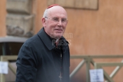 Vatican City: cardinal Seán Baptist Brady - IX Congregation of Cardinals before the election of Pope Francis. Photo: Gustavo Kralj/GaudiumpressImages