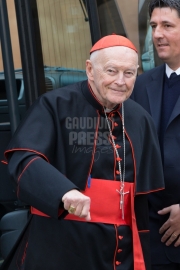 Vatican City: Theodore Edgar McCarrick (born July 7, 1930) is a laicized American former cardinal and bishop of the Catholic Church - IX Congregation of Cardinals before the election of Pope Francis. Photo: Gustavo Kralj/GaudiumpressImages