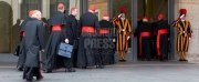 Vatican City: IX Congregation of Cardinals before the election of Pope Francis. Photo: Gustavo Kralj/GaudiumpressImages