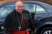 Vatican City: Cardinal Juan Sandoval Íñiguez from Mexico - IX Congregation of Cardinals before the election of Pope Francis. Photo: Gustavo Kralj/GaudiumpressImages