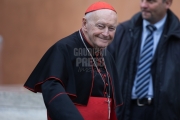 Vatican City: Theodore Edgar McCarrick (born July 7, 1930) is a laicized American former cardinal and bishop of the Catholic Church - IX Congregation of Cardinals before the election of Pope Francis. Photo: Gustavo Kralj/GaudiumpressImages
