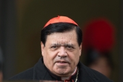 Vatican City: Cardinal Norberto Rivera Carrera from Mexico