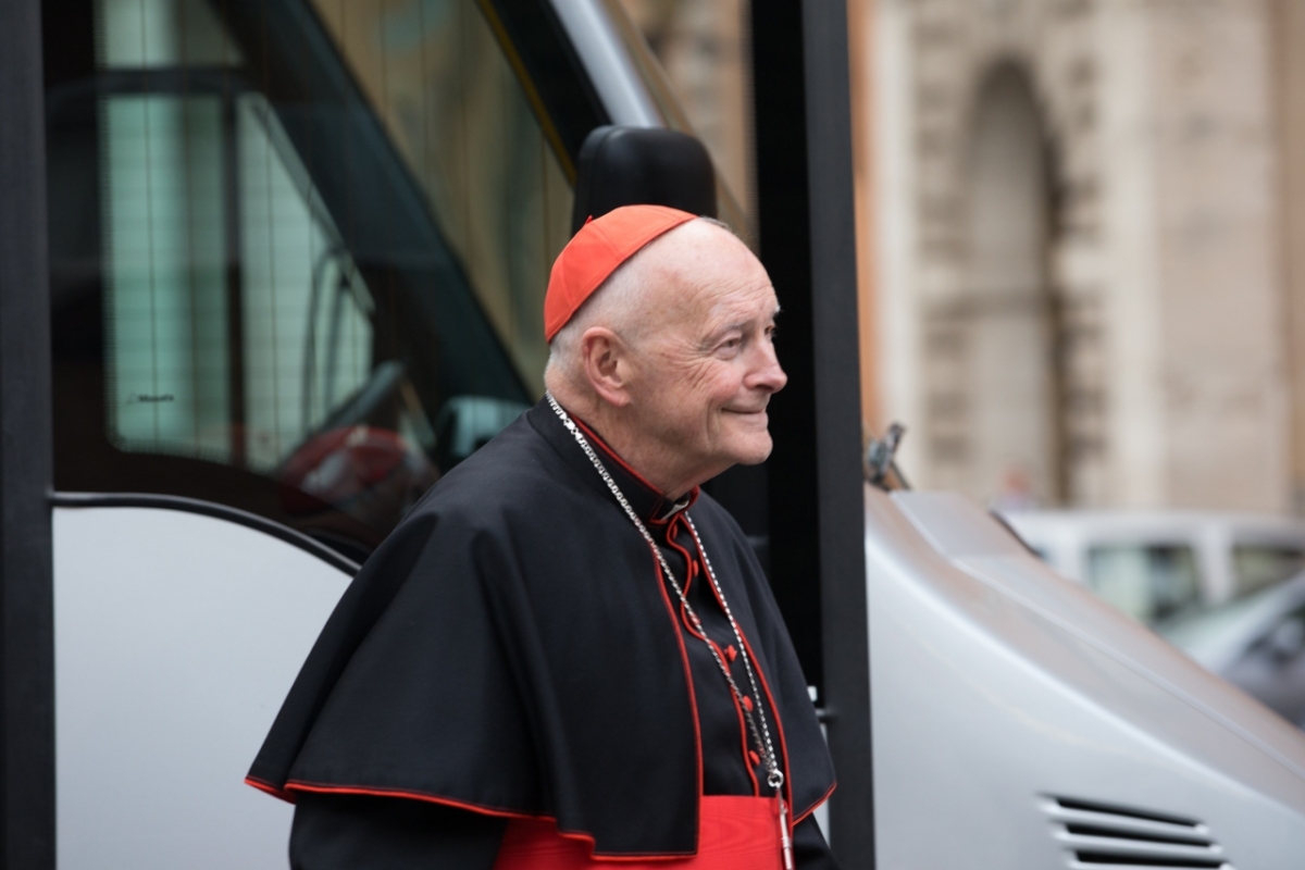 Vatican City: Theodore Edgar McCarrick (born July 7, 1930) is a laicized American former cardinal and bishop of the Catholic Church - IX Congregation of Cardinals before the election of Pope Francis. Photo: Gustavo Kralj/GaudiumpressImages