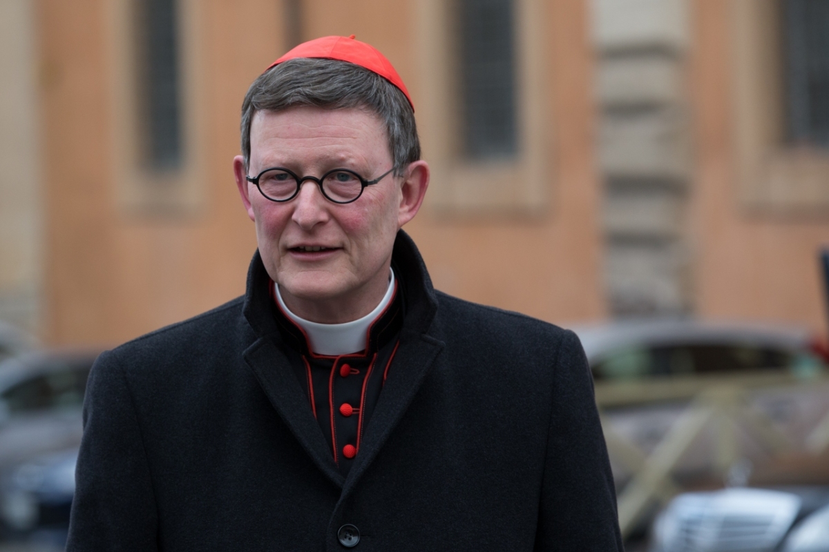 Vatican City: Cardinal Rainer Maria Woelki  - IX Congregation of Cardinals before the election of Pope Francis. Photo: Gustavo Kralj/GaudiumpressImages