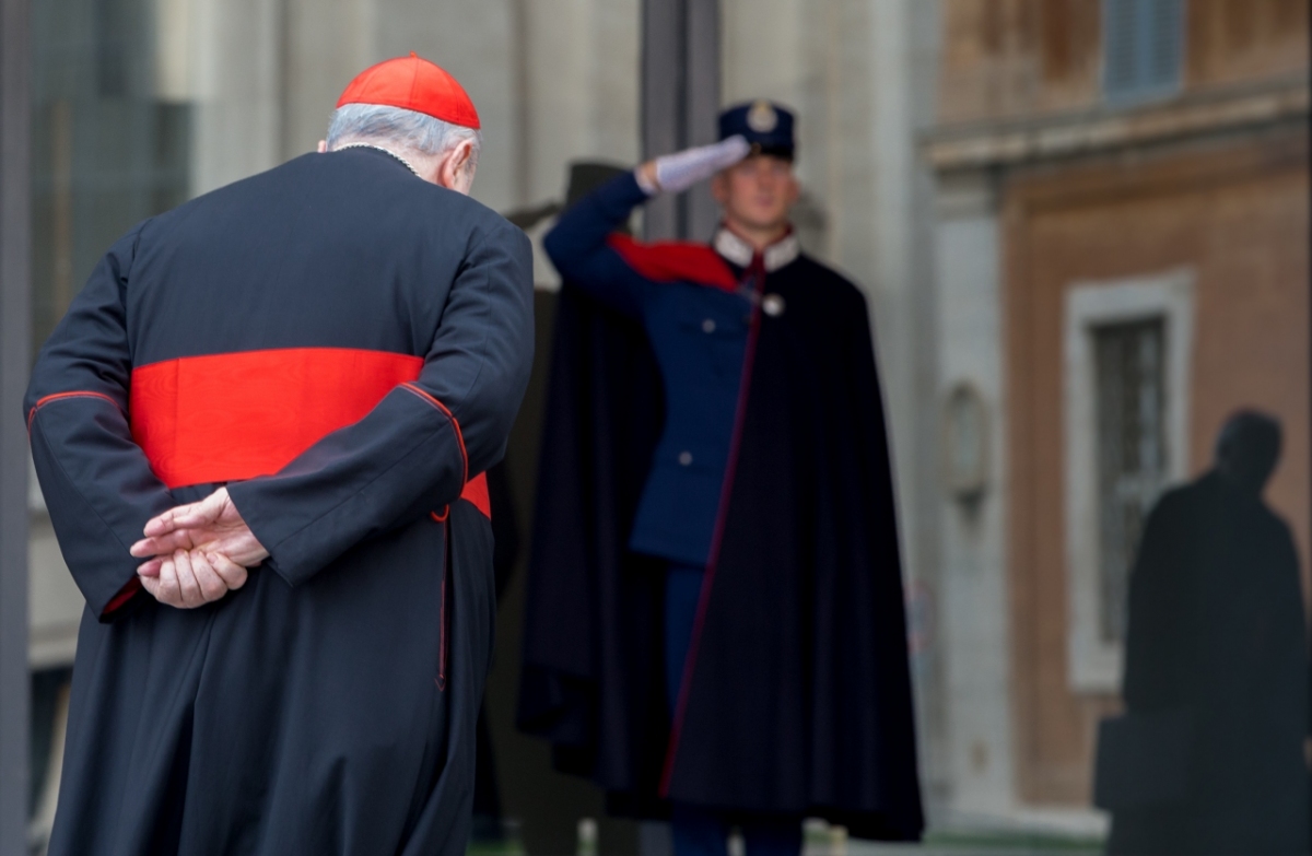 Vatican City : VII general congregation of Cardinals before the election of Pope Francis. Photo: Gustavo Kralj/Gaudiumpress