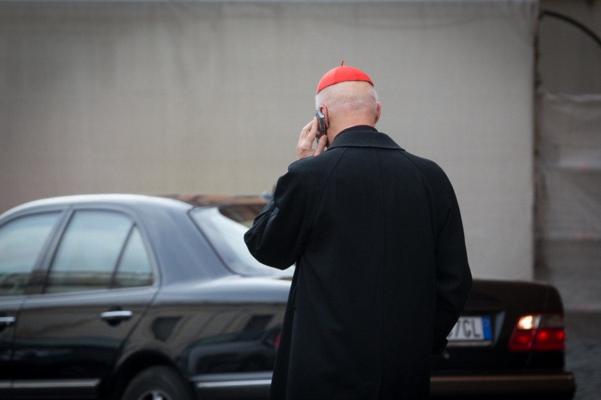 Vatican City : VII general congregation of Cardinals before the election of Pope Francis. Photo: Gustavo Kralj/Gaudiumpress