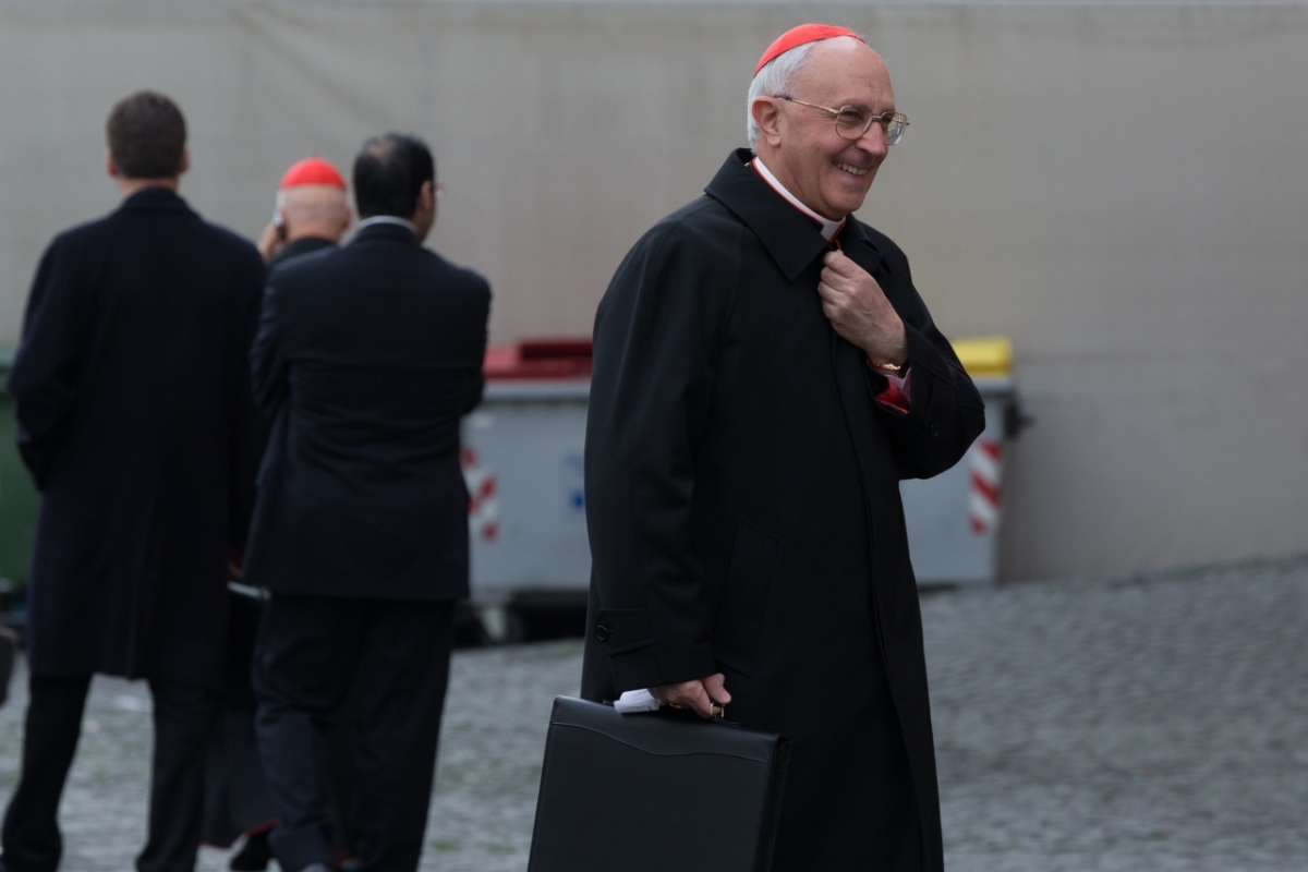 Vatican City : VII general congregation of Cardinals before the election of Pope Francis. Photo: Gustavo Kralj/Gaudiumpress