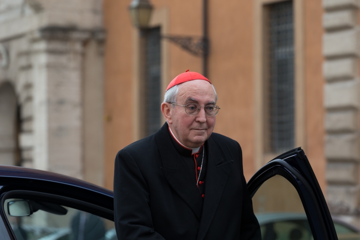 Vatican City : VII general congregation of Cardinals before the election of Pope Francis. Photo: Gustavo Kralj/Gaudiumpress