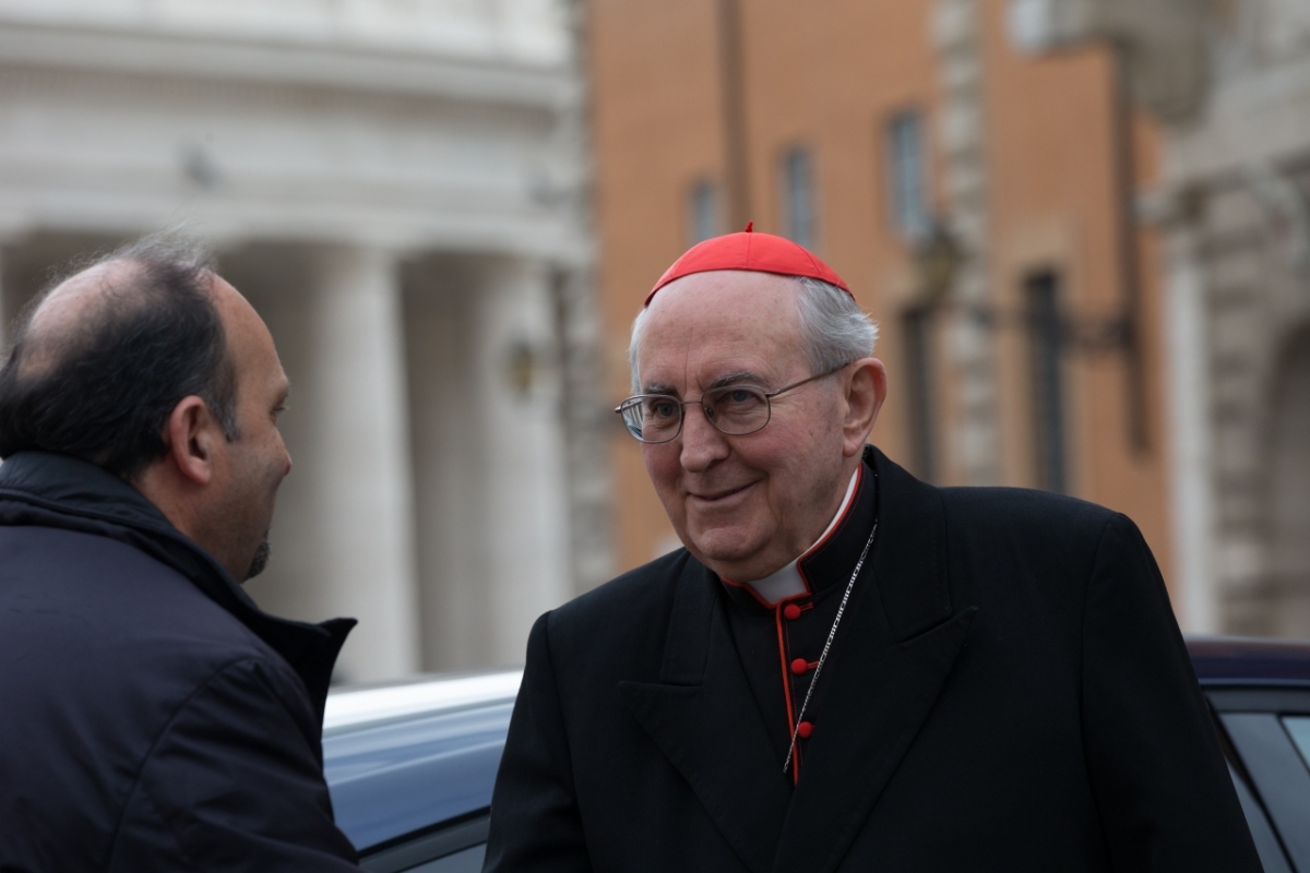 Vatican City : VII general congregation of Cardinals before the election of Pope Francis. Photo: Gustavo Kralj/Gaudiumpress
