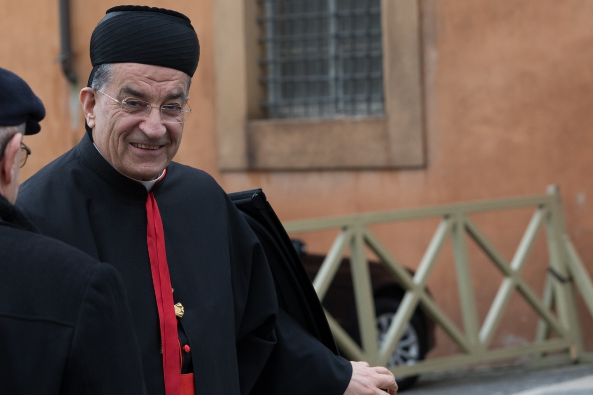 Vatican City : His Beatitude Moran MorBechara Boutros al-RahiCardinalPatriarch of Antioch. VII general congregation of Cardinals before the election of Pope Francis. Photo: Gustavo Kralj/Gaudiumpress