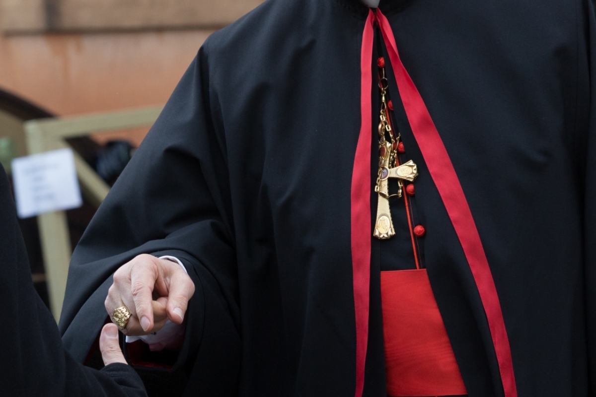 Vatican City : His Beatitude Moran MorBechara Boutros al-RahiCardinalPatriarch of Antioch. VII general congregation of Cardinals before the election of Pope Francis. Photo: Gustavo Kralj/Gaudiumpress