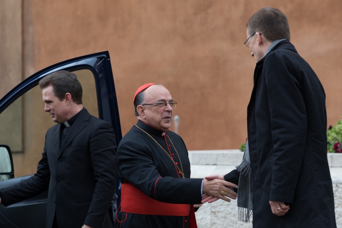 Vatican City : cardinal Damasceno - VII general congregation of Cardinals before the election of Pope Francis. Photo: Gustavo Kralj/Gaudiumpress