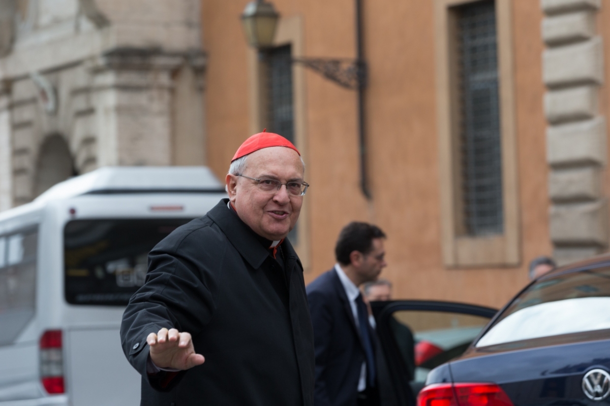 Vatican City : Cardinal Sandri - VII general congregation of Cardinals before the election of Pope Francis. Photo: Gustavo Kralj/Gaudiumpress