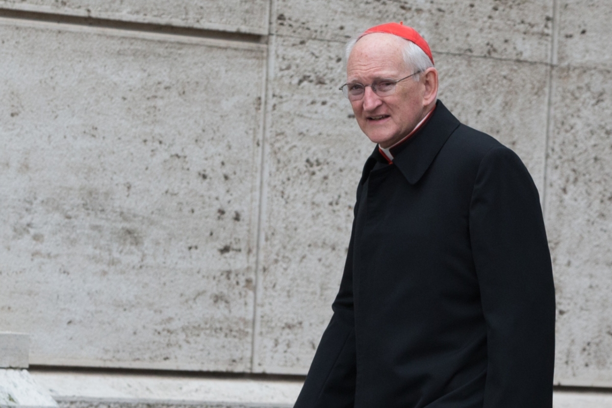 Vatican City : cardinal James Michael Harvey - VII general congregation of Cardinals before the election of Pope Francis. Photo: Gustavo Kralj/Gaudiumpress