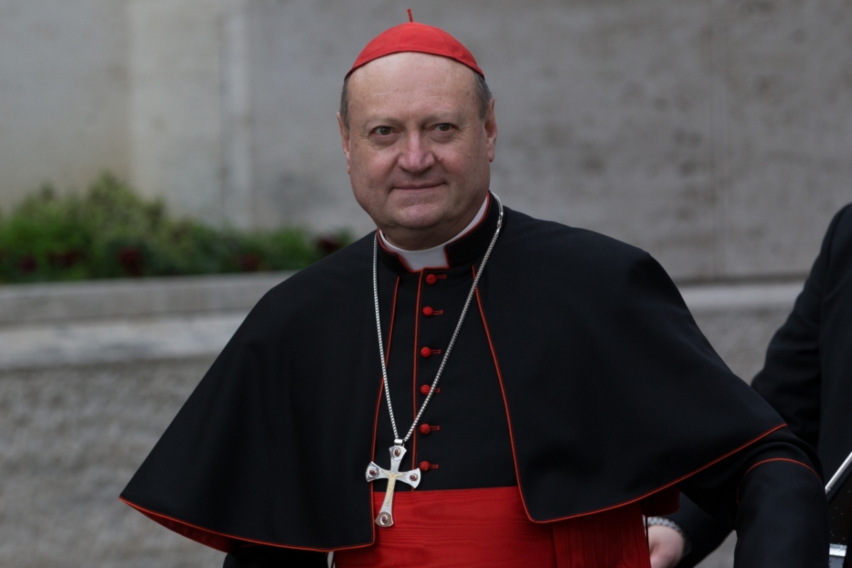 Vatican City: Cardinal Gianfranco Ravasi -  IX Congregation of Cardinals before the election of Pope Francis. Photo: Gustavo Kralj/GaudiumpressImages