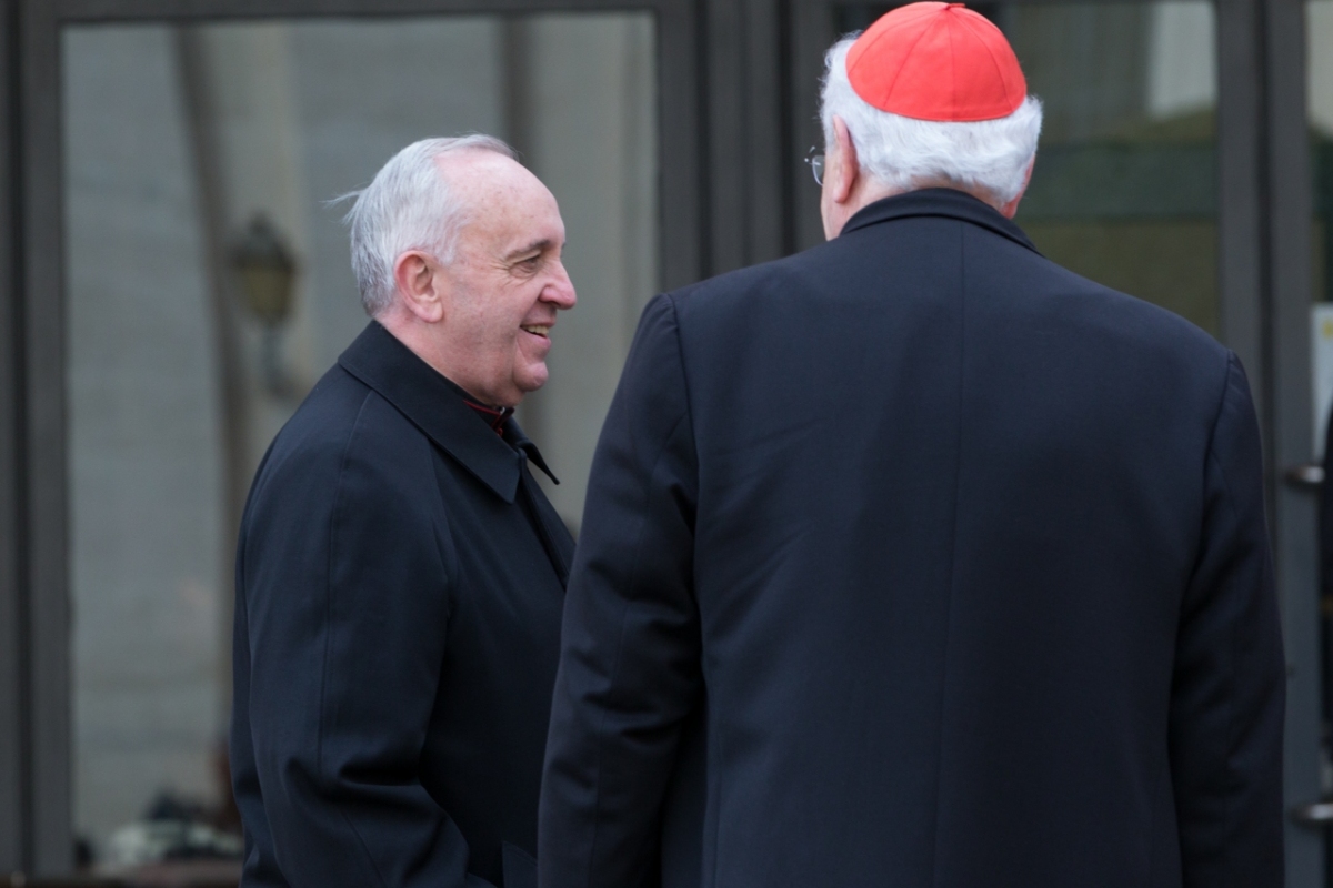 Vatican City: IX Congregation of Cardinals before the election of Pope Francis. Photo: Gustavo Kralj/GaudiumpressImages