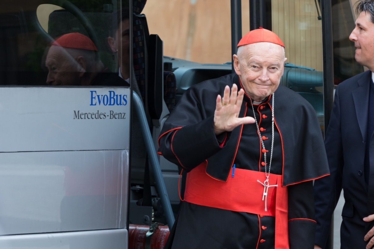 Vatican City: Theodore Edgar McCarrick (born July 7, 1930) is a laicized American former cardinal and bishop of the Catholic Church - IX Congregation of Cardinals before the election of Pope Francis. Photo: Gustavo Kralj/GaudiumpressImages
