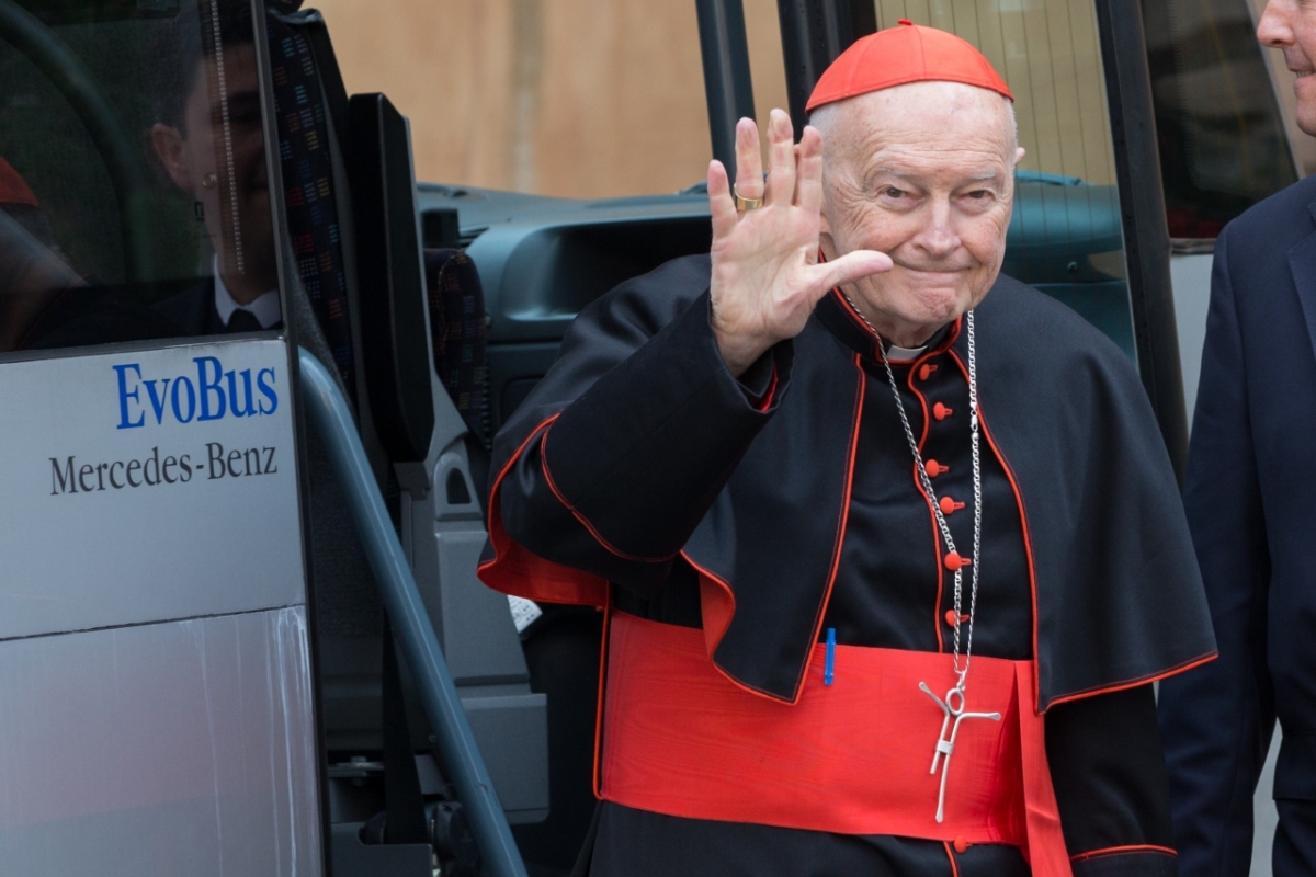 Vatican City: Theodore Edgar McCarrick (born July 7, 1930) is a laicized American former cardinal and bishop of the Catholic Church - IX Congregation of Cardinals before the election of Pope Francis. Photo: Gustavo Kralj/GaudiumpressImages