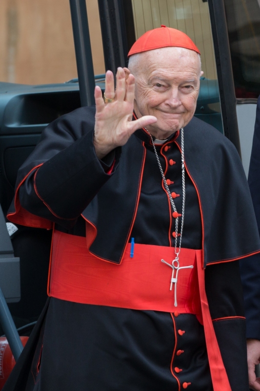 Vatican City: Theodore Edgar McCarrick (born July 7, 1930) is a laicized American former cardinal and bishop of the Catholic Church - IX Congregation of Cardinals before the election of Pope Francis. Photo: Gustavo Kralj/GaudiumpressImages
