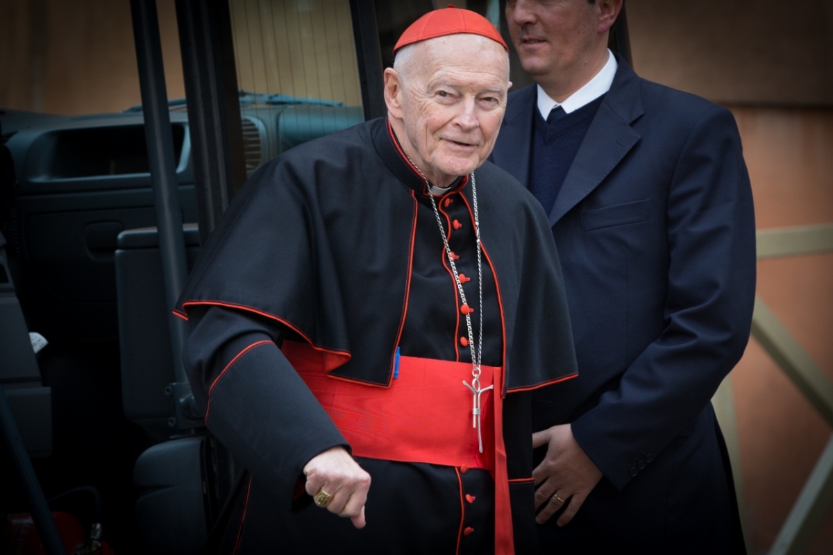 Vatican City: Theodore Edgar McCarrick (born July 7, 1930) is a laicized American former cardinal and bishop of the Catholic Church - IX Congregation of Cardinals before the election of Pope Francis. Photo: Gustavo Kralj/GaudiumpressImages