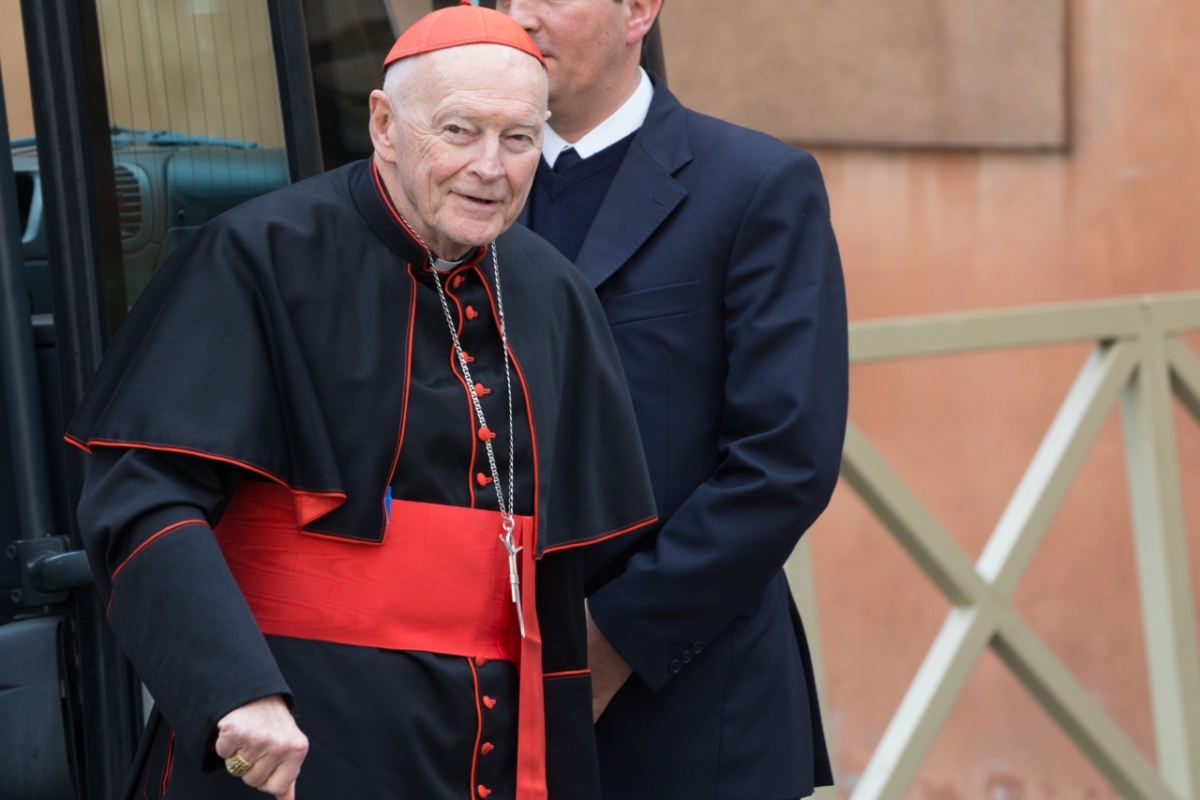 Vatican City: Theodore Edgar McCarrick (born July 7, 1930) is a laicized American former cardinal and bishop of the Catholic Church - IX Congregation of Cardinals before the election of Pope Francis. Photo: Gustavo Kralj/GaudiumpressImages