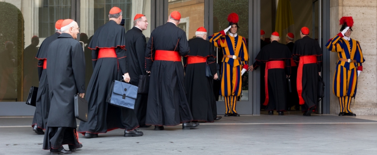 Vatican City: IX Congregation of Cardinals before the election of Pope Francis. Photo: Gustavo Kralj/GaudiumpressImages