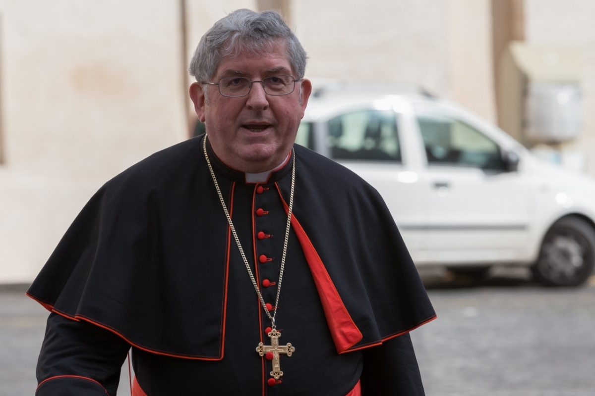 Vatican City:  Cardinal Thomas Collins - IX Congregation of Cardinals before the election of Pope Francis. Photo: Gustavo Kralj/GaudiumpressImages