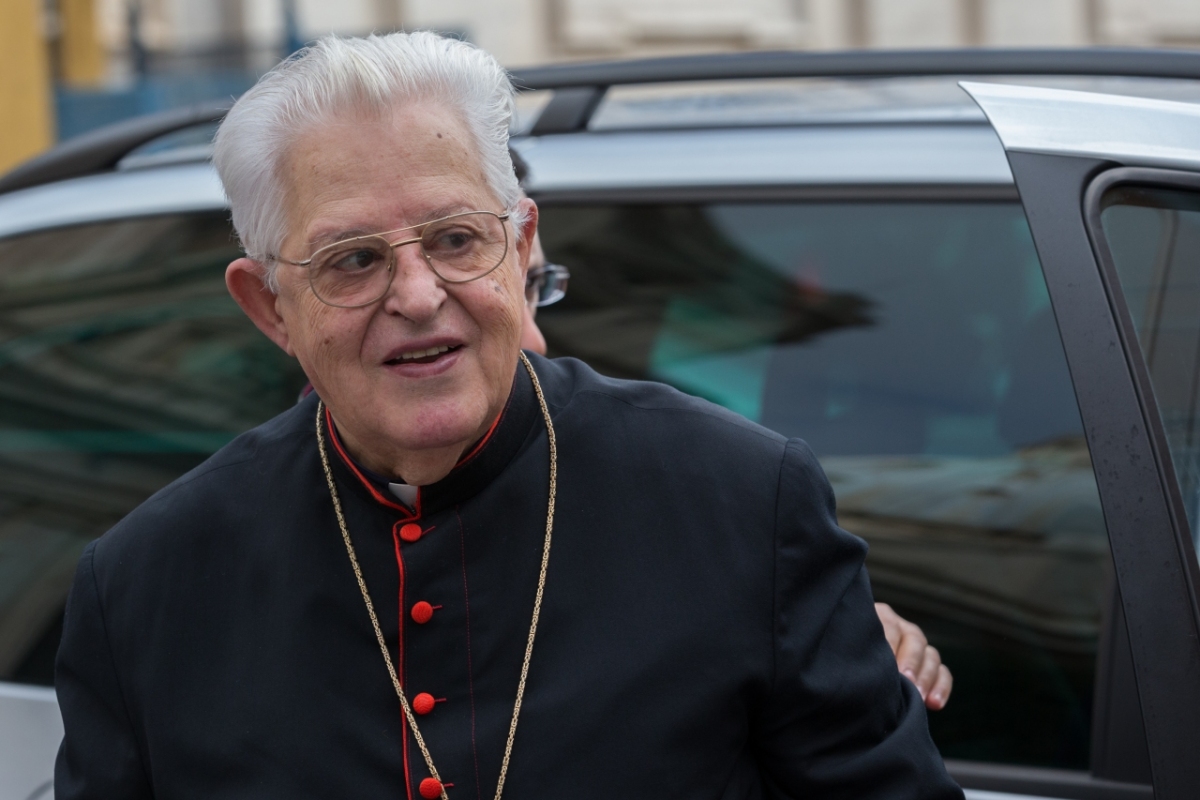 Vatican City: Cardinal Policarpo - IX Congregation of Cardinals before the election of Pope Francis. Photo: Gustavo Kralj/GaudiumpressImages