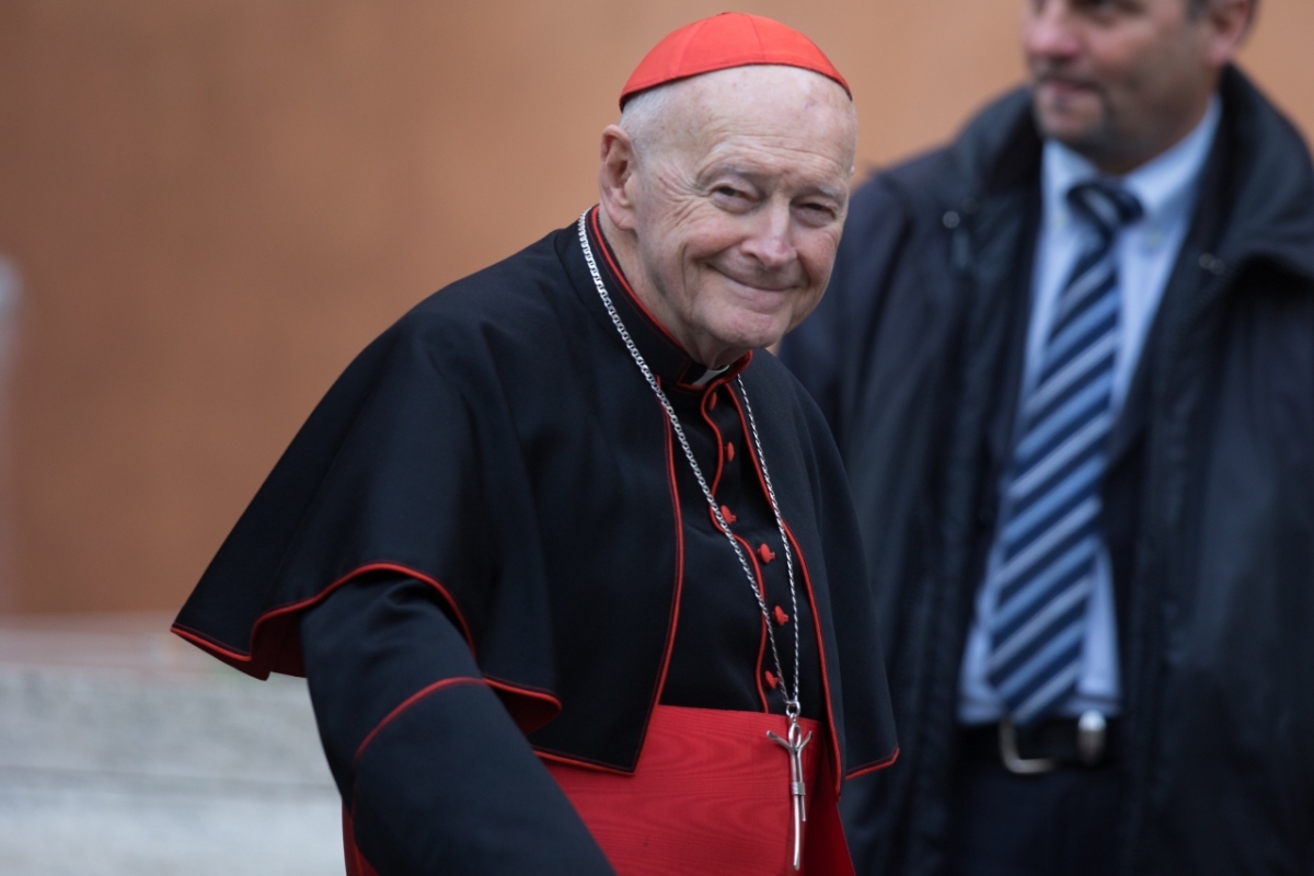 Vatican City: Theodore Edgar McCarrick (born July 7, 1930) is a laicized American former cardinal and bishop of the Catholic Church - IX Congregation of Cardinals before the election of Pope Francis. Photo: Gustavo Kralj/GaudiumpressImages