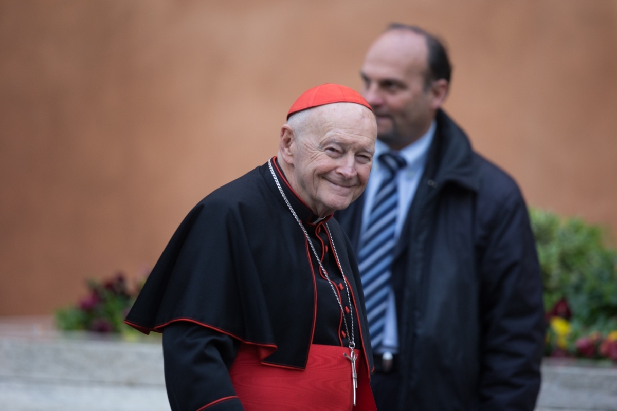 Vatican City: Theodore Edgar McCarrick (born July 7, 1930) is a laicized American former cardinal and bishop of the Catholic Church - IX Congregation of Cardinals before the election of Pope Francis. Photo: Gustavo Kralj/GaudiumpressImages
