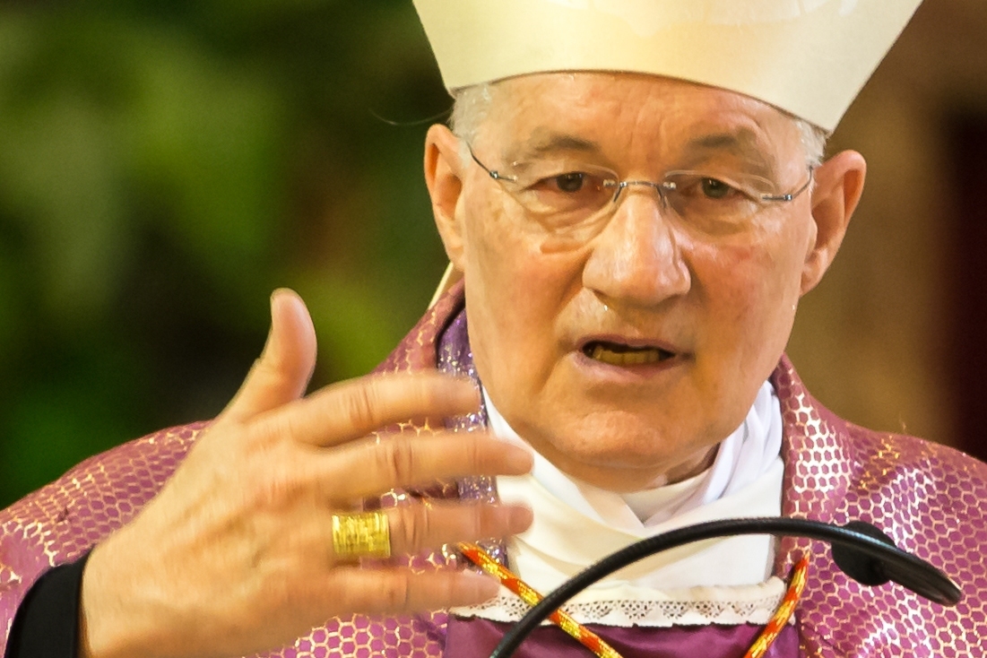 Santa Maria in Traspontina Church, Rome, Italy: Cardinal Ouellet