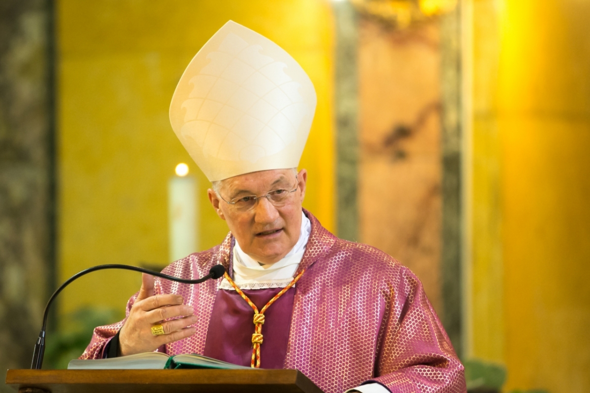 Santa Maria in Traspontina Church, Rome, Italy: Cardinal Ouellet