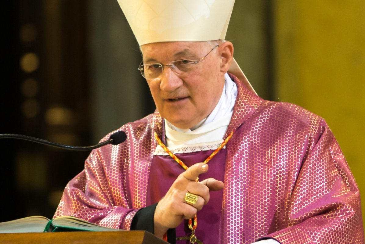 Santa Maria in Traspontina Church, Rome, Italy: Cardinal Ouellet
