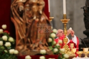 Pope Francis Pentecost Mass at St Peter's Basilica, Vatican.