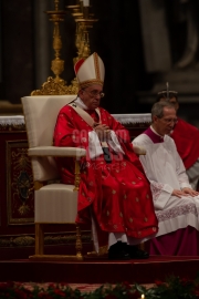 Pope Francis Pentecost Mass at St Peter's Basilica, Vatican.