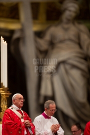 Pope Francis Pentecost Mass at St Peter's Basilica, Vatican.