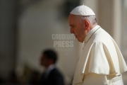 Vatican, St Peter Square: General Audience with Pope Francis. Photo: Gustavo Kralj/Gaudiumpress Images