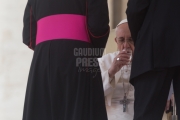 Vatican City: Pope Francis Audience  27-03-2013 - Papa Francesco Udienza generale Piazza San Pietro Citta del Vaticano . ©Gustavo Kralj/GPImages