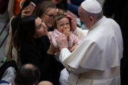 Pope Francis Audience - Paul VI room - Vatican City EDITORIAL USE ONLY
