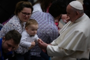 Pope Francis Audience - Paul VI room - Vatican City EDITORIAL USE ONLY