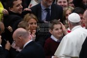 Pope Francis Audience - Paul VI room - Vatican City EDITORIAL USE ONLY