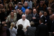 Pope Francis Audience - Paul VI room - Vatican City EDITORIAL USE ONLY