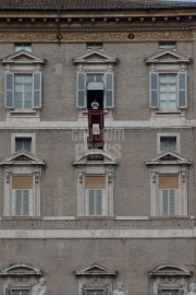 Vatican City: Pope Francis at the balcony on the angelus on 02-10-2019 - ©Gustavo Kralj/GPImages - EDITORIAL USE ONLY